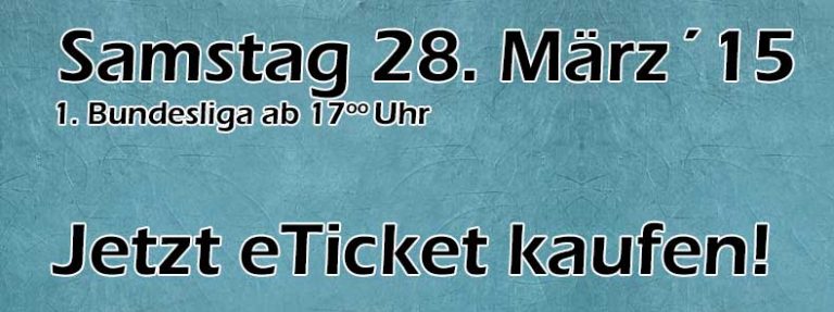 Vorverkauf für die 1. Bundesliga ist gestartet