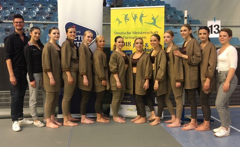 Gelungener Saisonabschluss – Dancing Rebels tanzten bei der DM in Hamburg auf  Platz fünf