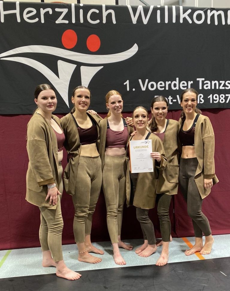 TC GW beim Deutschlandpokal – Grün-Weiß Tänzerinnen starten in der Small Group