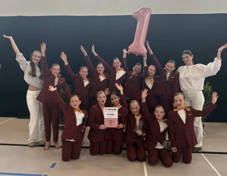 Calidez tanzt weiter auf Erfolgsspur – Kinderformation des TC GW tanzt in Borgentreich erneut zum Sieg
